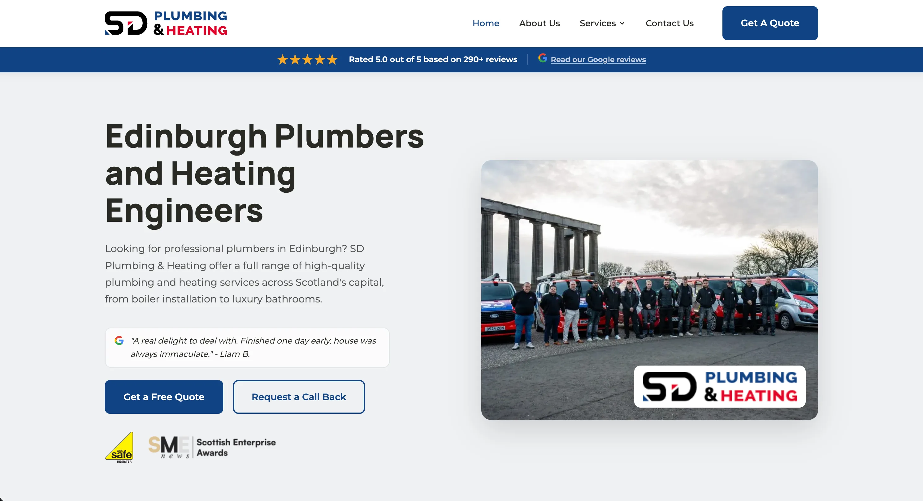 SD Plumbing Website